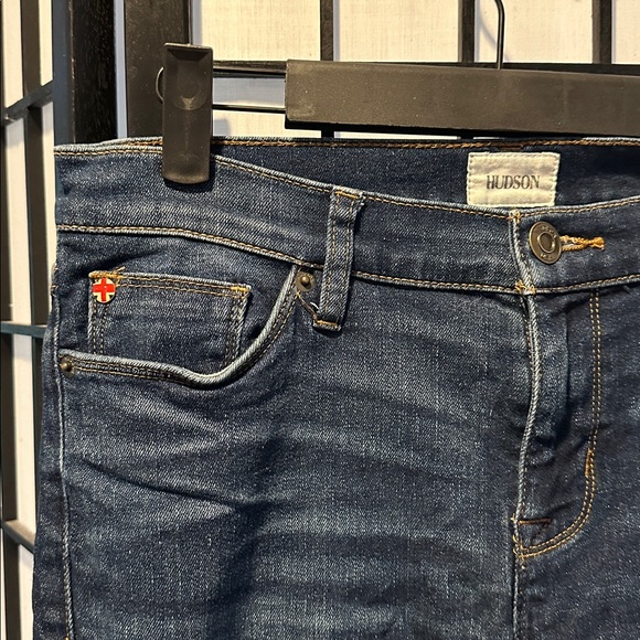 Hudson Krista Super Skinny Jeans Indigo EUC 29 Los Angeles - Picture 2 of 10
